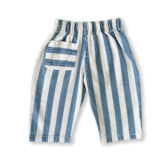 Grown Denim Stripe Pant