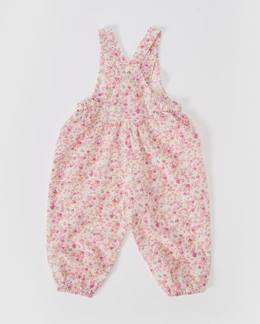 Goldie + Ace Tilly Overalls Pink Floral