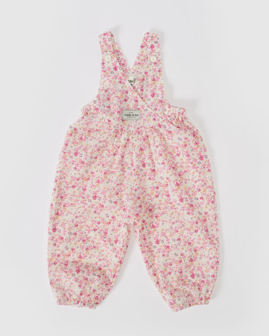 Goldie + Ace Tilly Overalls Pink Floral