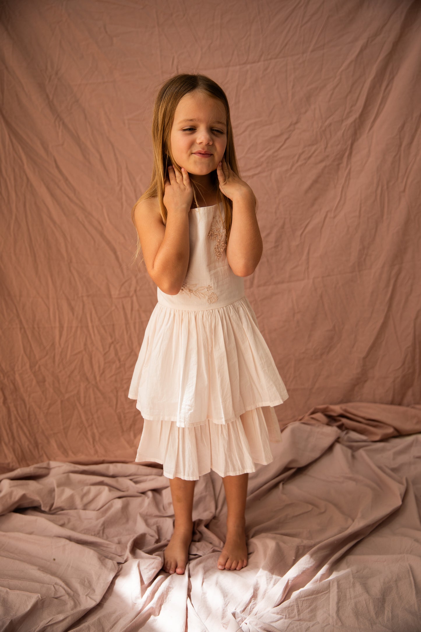 Bella and Lace Gabriella Dress Rose Quarts