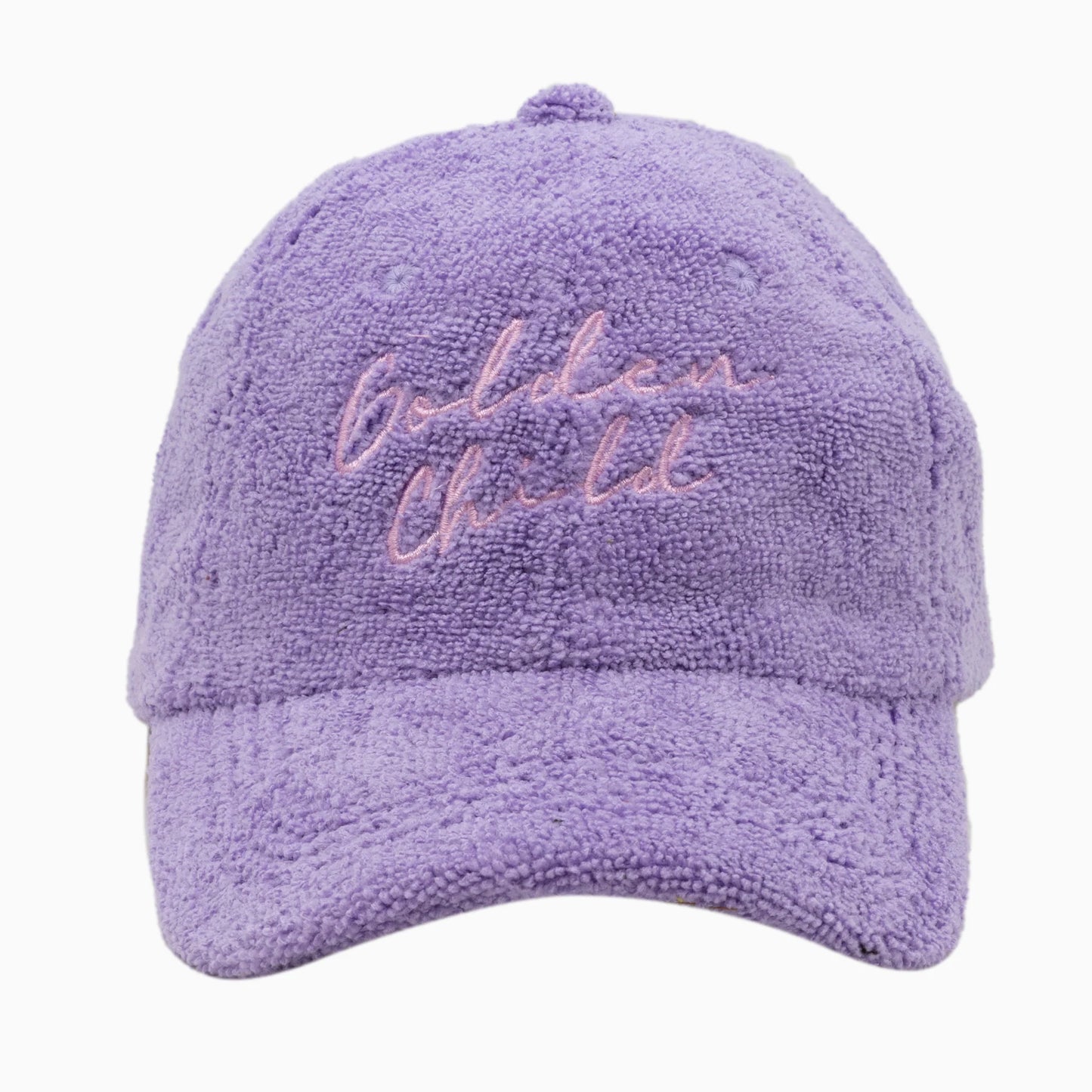 Golden Child - Endless Summer Brimmed Terry Towelling Cap - Purple