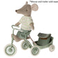 Maileg Abri a Tricycle Mouse Green