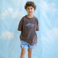 Grown Parrot Fish Tee - Dune