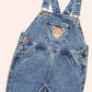 Huxbaby Dreamy Denim Overalls Denim Blue