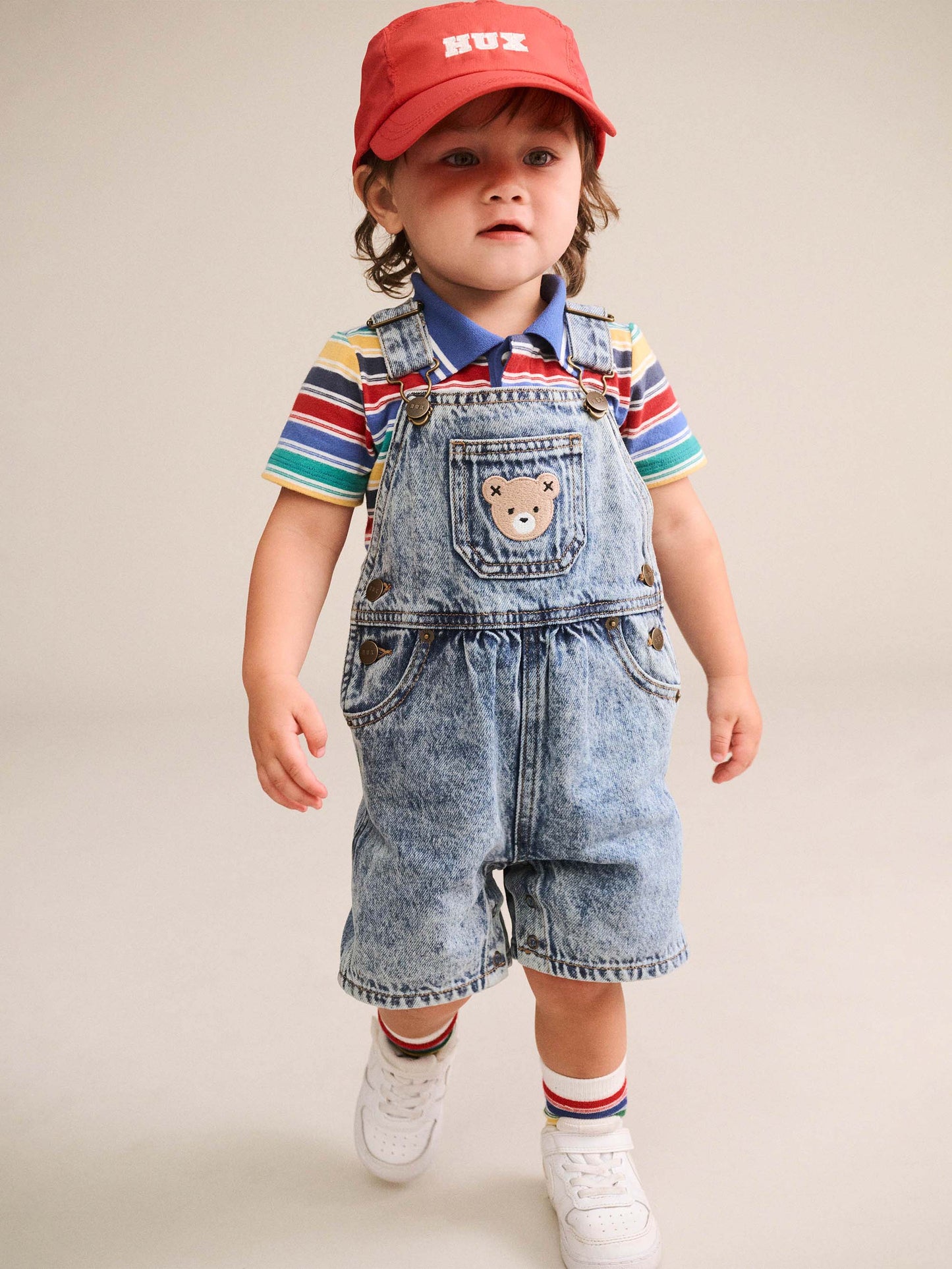 Huxbaby Dreamy Denim Shortall
