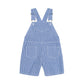 Huxbaby Cobolt Stripe Carpenter Shortall