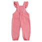 Huxbaby Cherry Heart Vintage Overalls Apricot