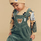 Huxbaby Cord Overalls Light Spruce