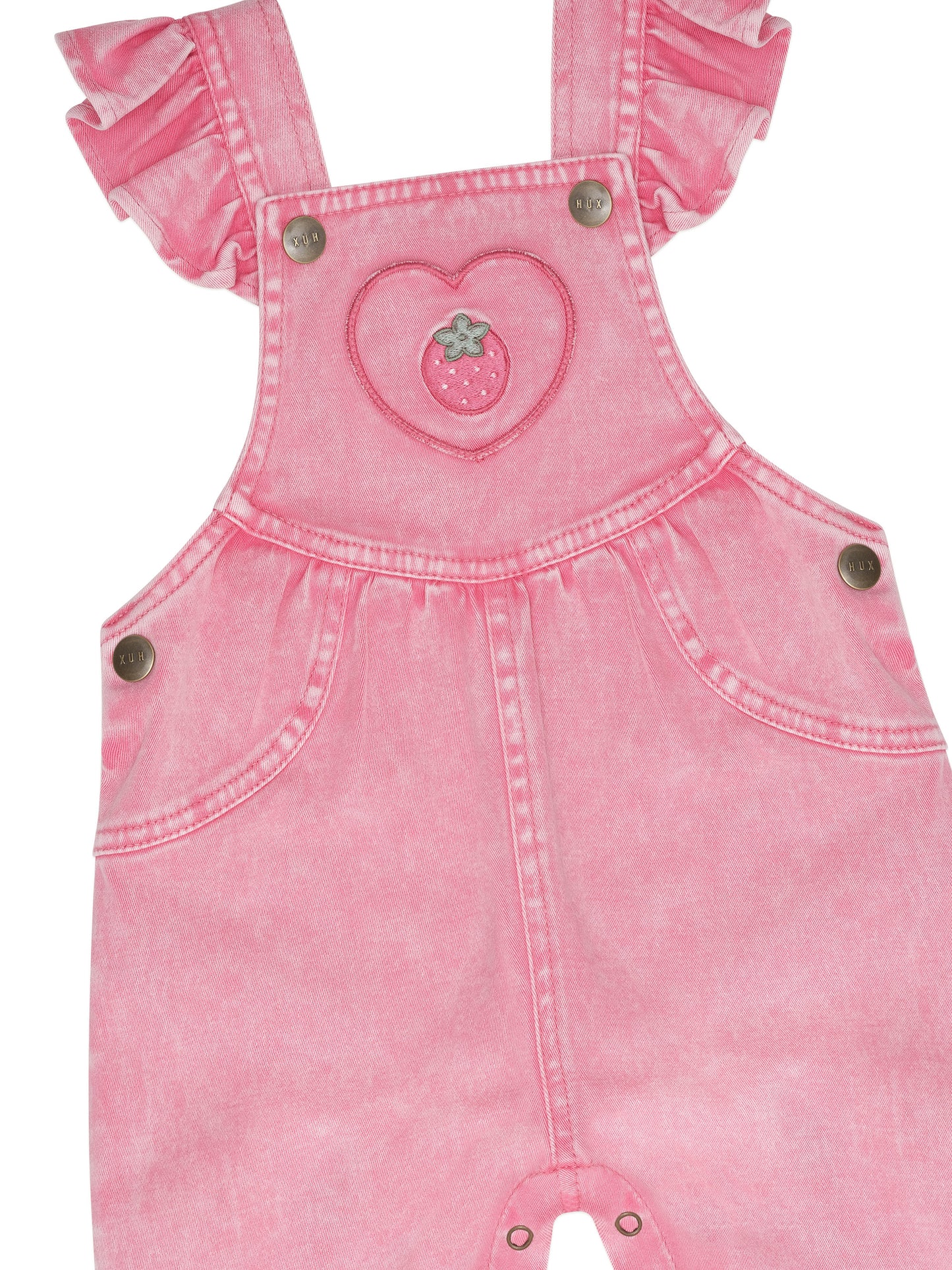 Huxbaby Berry Vintage Overall Bubblegum