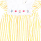 Huxbaby Flowerfield Stripe Playsuit
