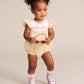 Huxbaby Flowerfield Stripe Playsuit