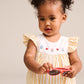 Huxbaby Flowerfield Stripe Playsuit