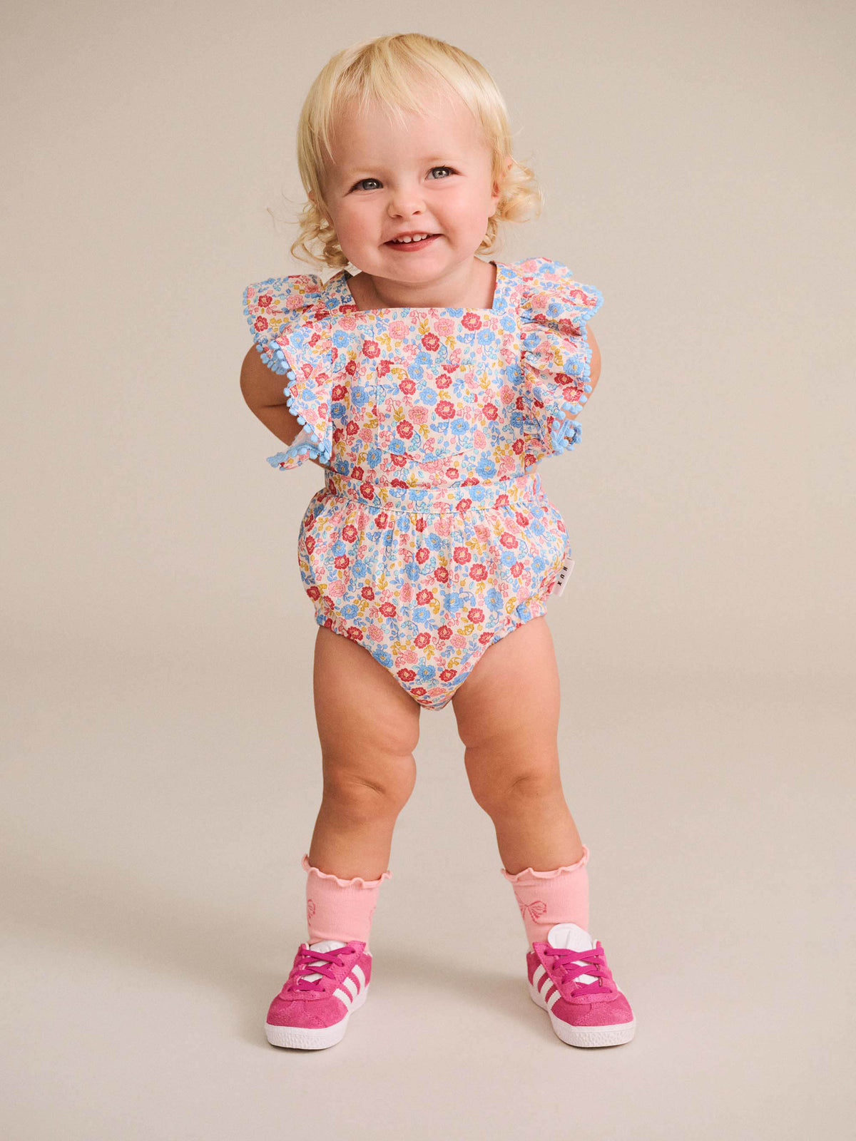 Huxbaby Vintage Floral Playsuit