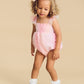 Huxbaby Sweetheart Frill Tulle Playsuit Pastel Rainbow