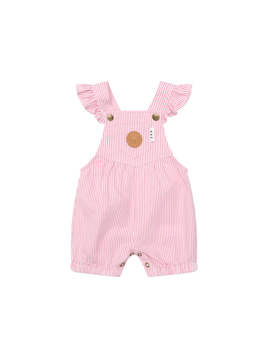 Huxbaby Candy Stripe Bubble Onsie Bubblegum Stripe