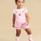 Huxbaby Candy Stripe Bubble Onsie Bubblegum Stripe