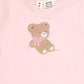 Huxbaby Bow Hux Short Sleeve Bodysuit Baby Pink