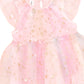 Huxbaby Starry Rainbow Frill Tulle Dress Rainbow