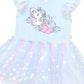 Huxbaby Daisy Seashell Ballet Dress Soft Aqua