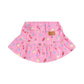 Huxbaby Pink Fruit Emoji Frilly Skirt Begonia PInk