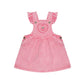 Huxbaby Vintage Pinafore Dress Bubblegum