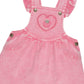 Huxbaby Vintage Pinafore Dress Bubblegum