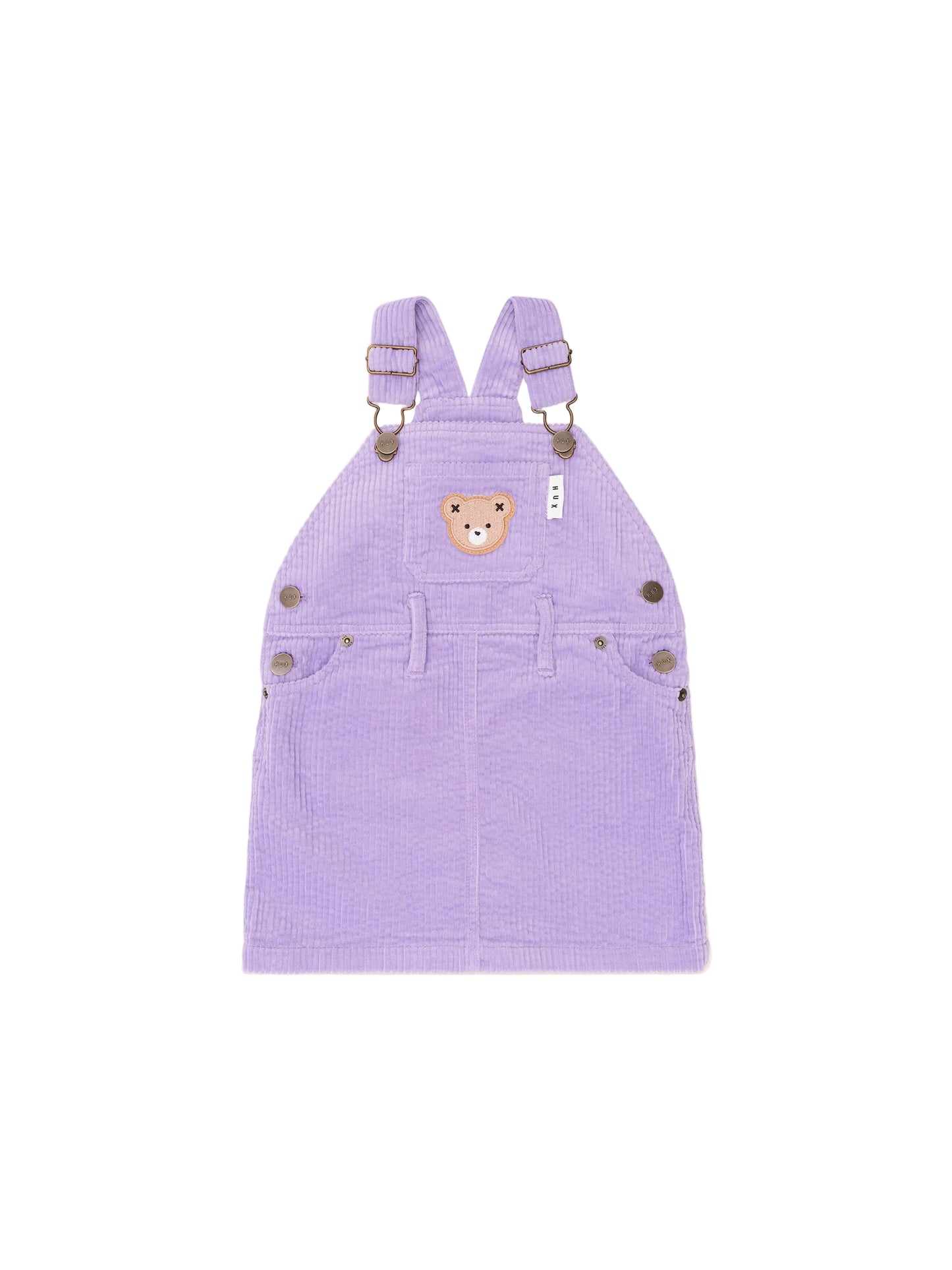 Huxbaby Classic Cord Pinafore Violet