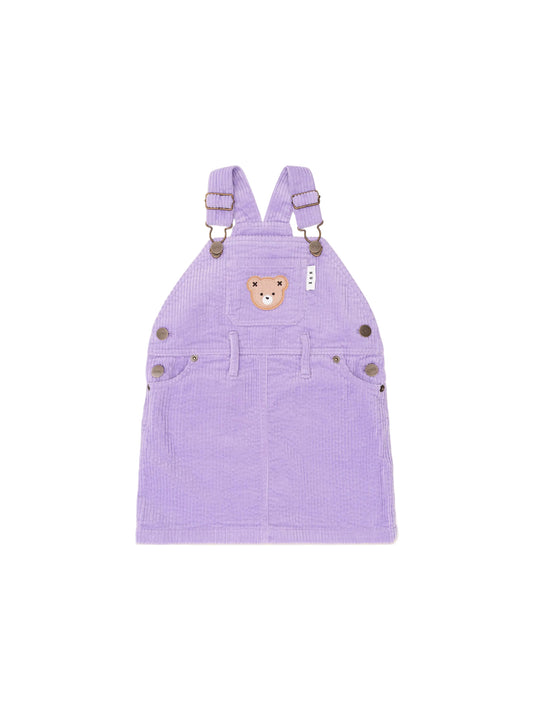 Huxbaby Classic Cord Pinafore Violet