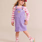 Huxbaby Classic Cord Pinafore Violet