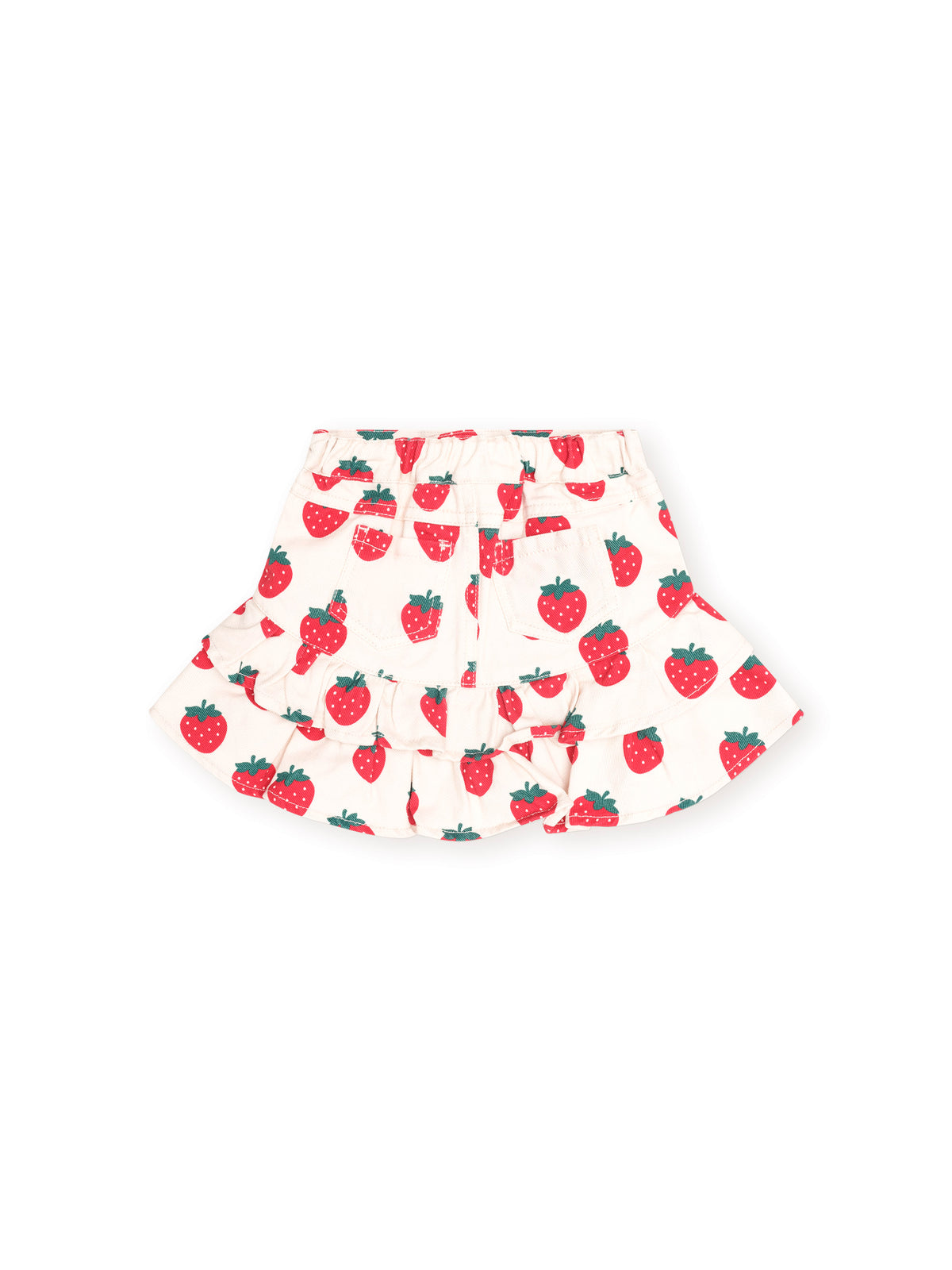 Huxbaby Strawberry Tiered Skirt