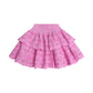 Huxbaby Tiered Broderie Skirt Magenta