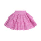 Huxbaby Tiered Broderie Skirt Magenta