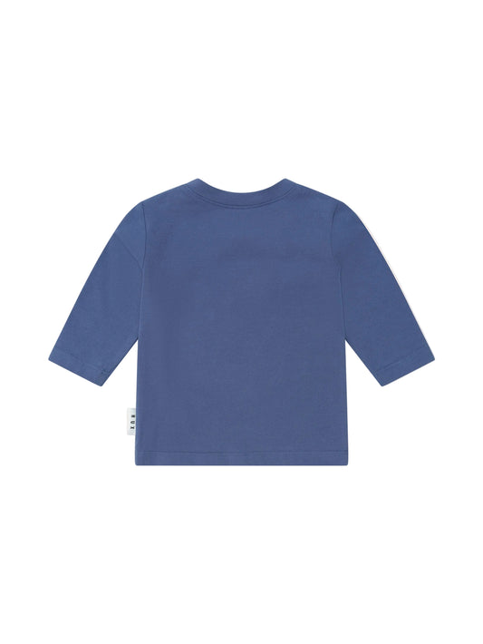 Huxbaby Tradie Dino Top Vintage Blue