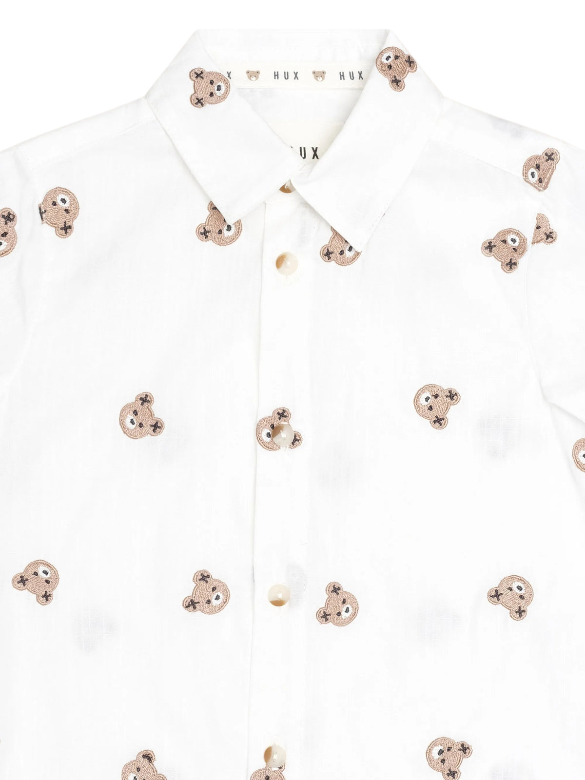 Huxbaby All Over Hux Emblem Short Sleeve Shirt