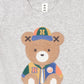 Huxbaby Varsity Grey Tee Grey Marle