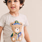 Huxbaby Varsity Grey Tee Grey Marle