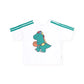Huxbaby Baller Dino Sporty Stripe Tee