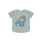 Huxbaby Cuddlesaurus T-Shirt Washed Jalapeno