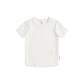 Huxbaby Rib Tee Almond Milk