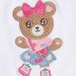 Huxbaby Do The Twist Huxette Tee White
