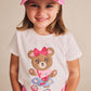 Huxbaby Do The Twist Huxette Tee White