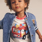 Huxbaby Fire Truck Hux Top Almond Marle