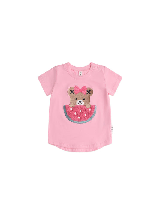 Huxbaby I Carried a Watermelon Huxette Tee Strawberry