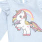 Huxbaby Rainbow Unicorn Frill Top Ice Water