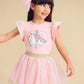 Huxbaby Carousel Frill T-Shirt Candy