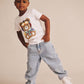 Huxbaby Pilot Huxbear Tee White