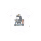 Huxbaby Scooter Monster T-Shirt White