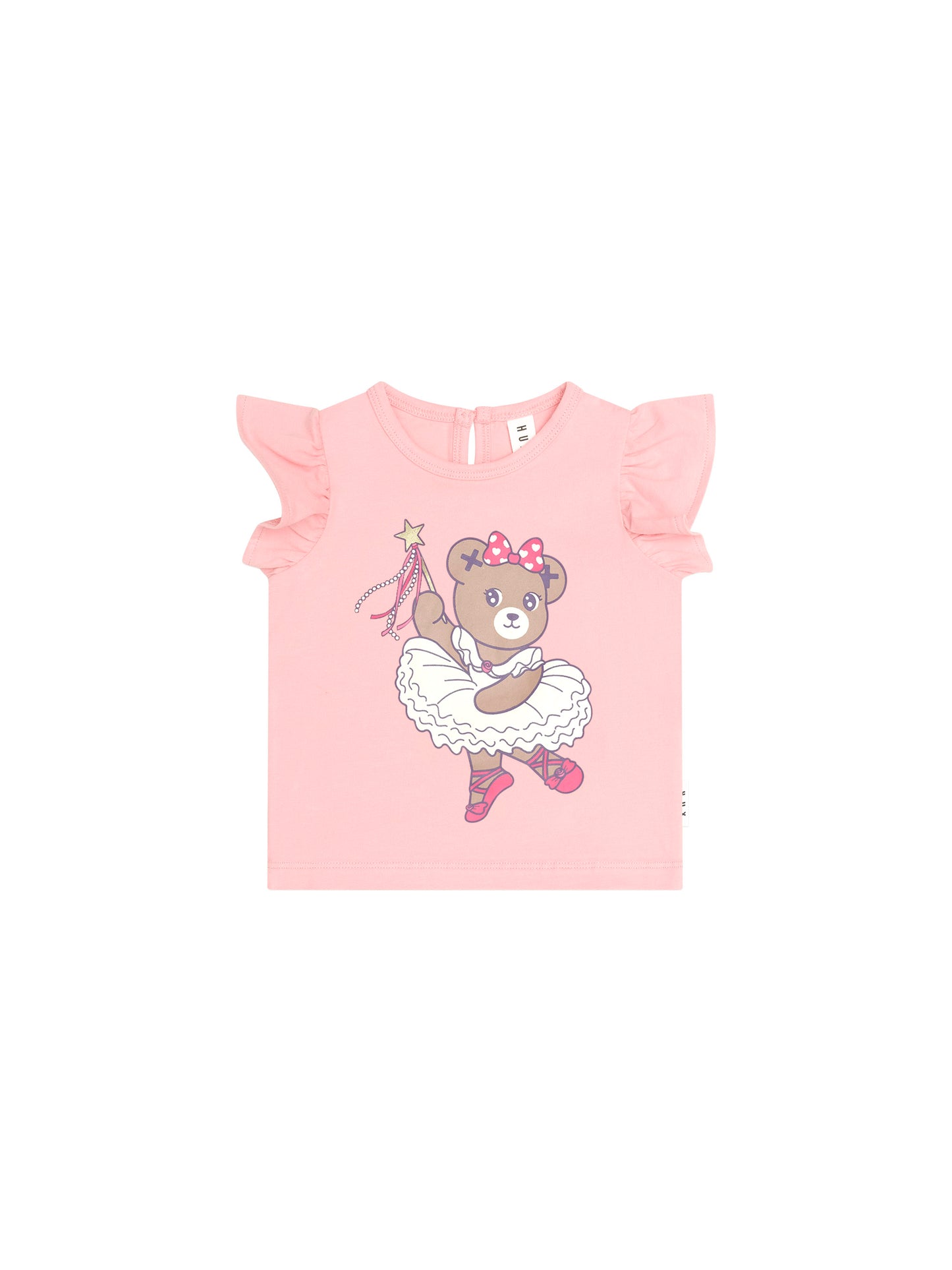 Huxbaby Ballerina Huxette Frill Tee Vintage Pink