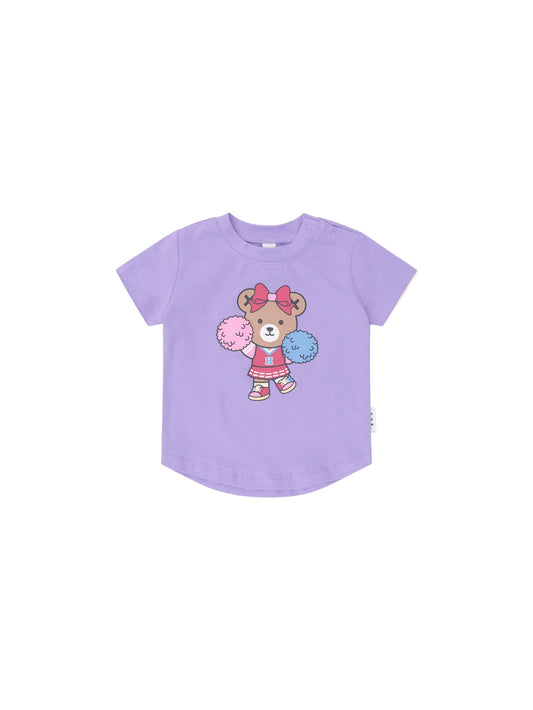 Huxbaby Cheerleader Huxette Tee Violet
