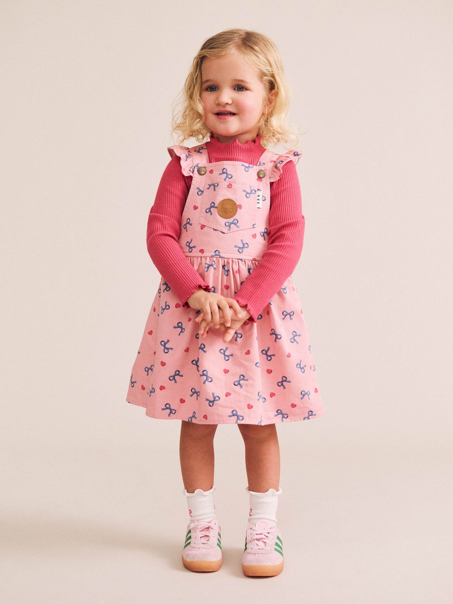 Huxbaby Cherry Rib Skivvy Cherry